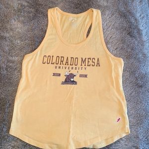 COLORADO MESA UNIVERSITY- CMU- Razor back tank